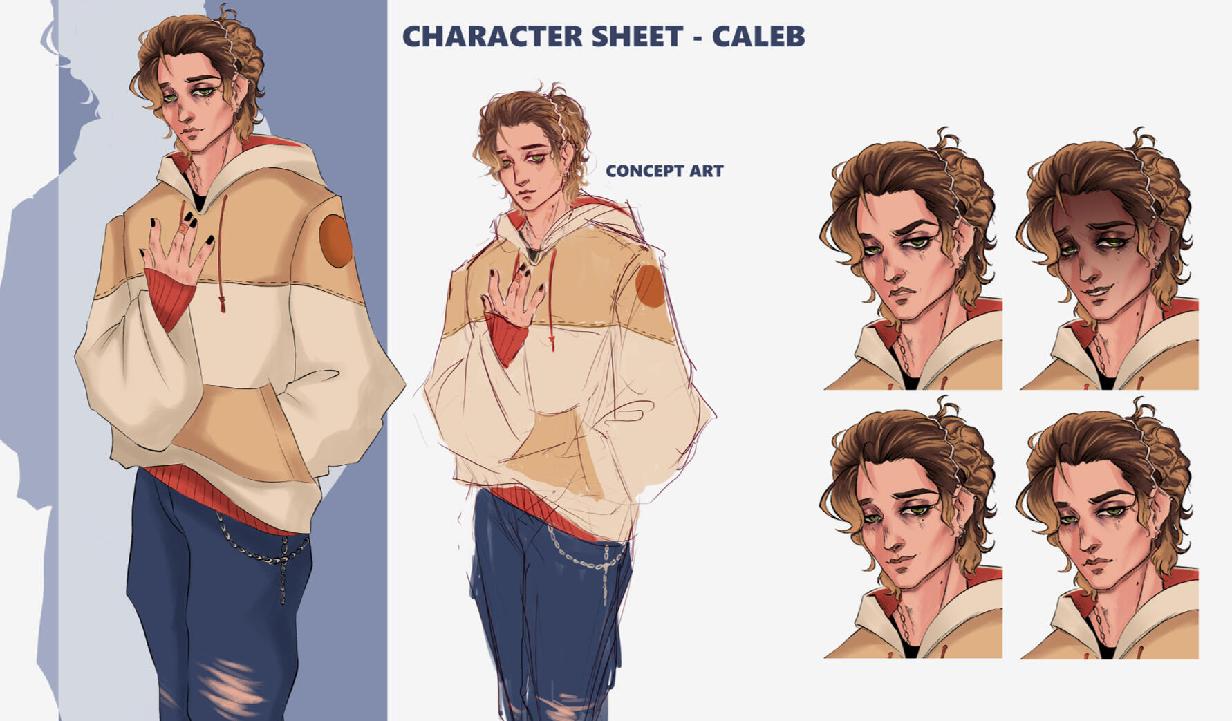 CALEB CR33P'S MALE LOVE INTEREST